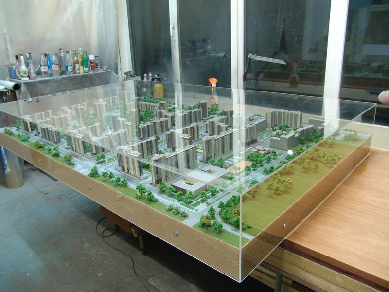 Градостроительный макет ЖК Ньютон, г. Челябинск 10